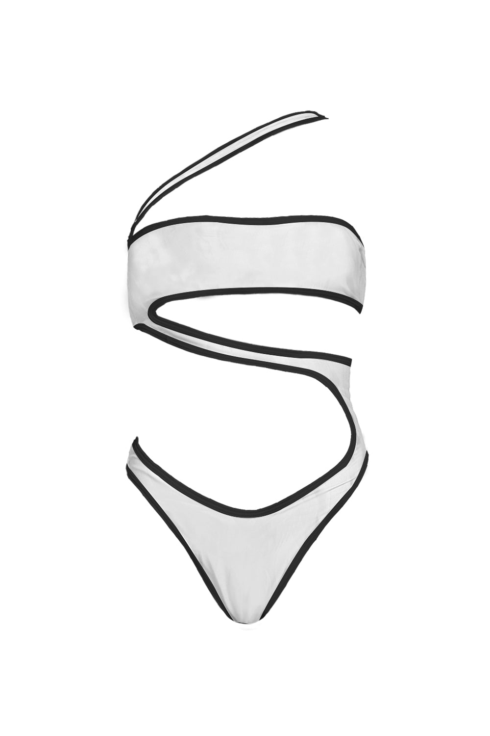Body Ambar Blanco con Negro