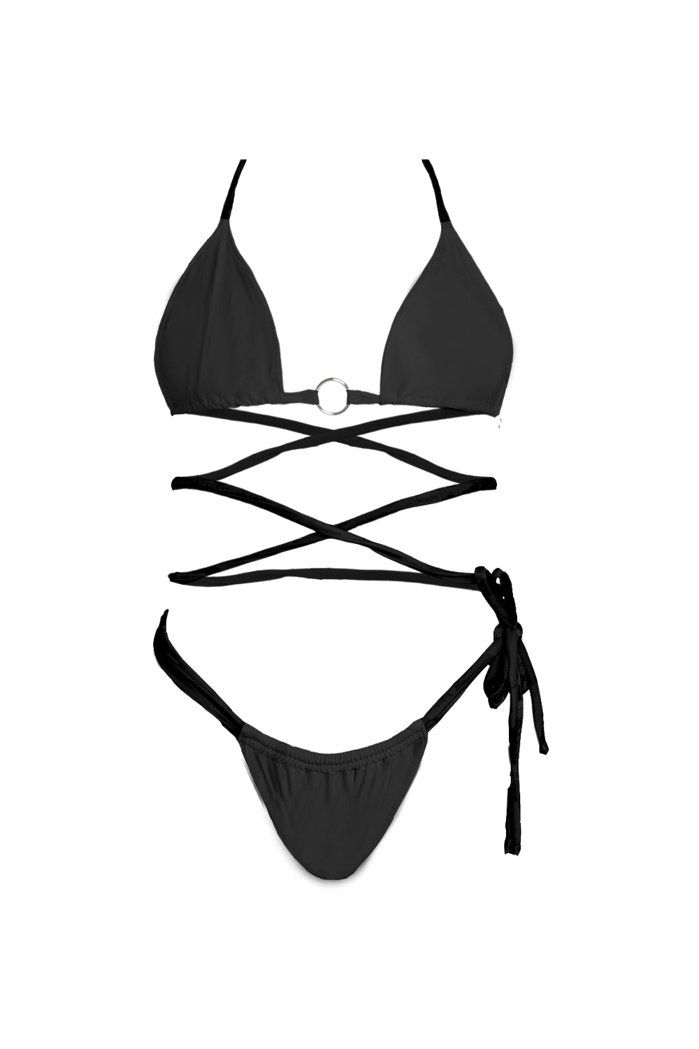 Bikini Cobra Negro