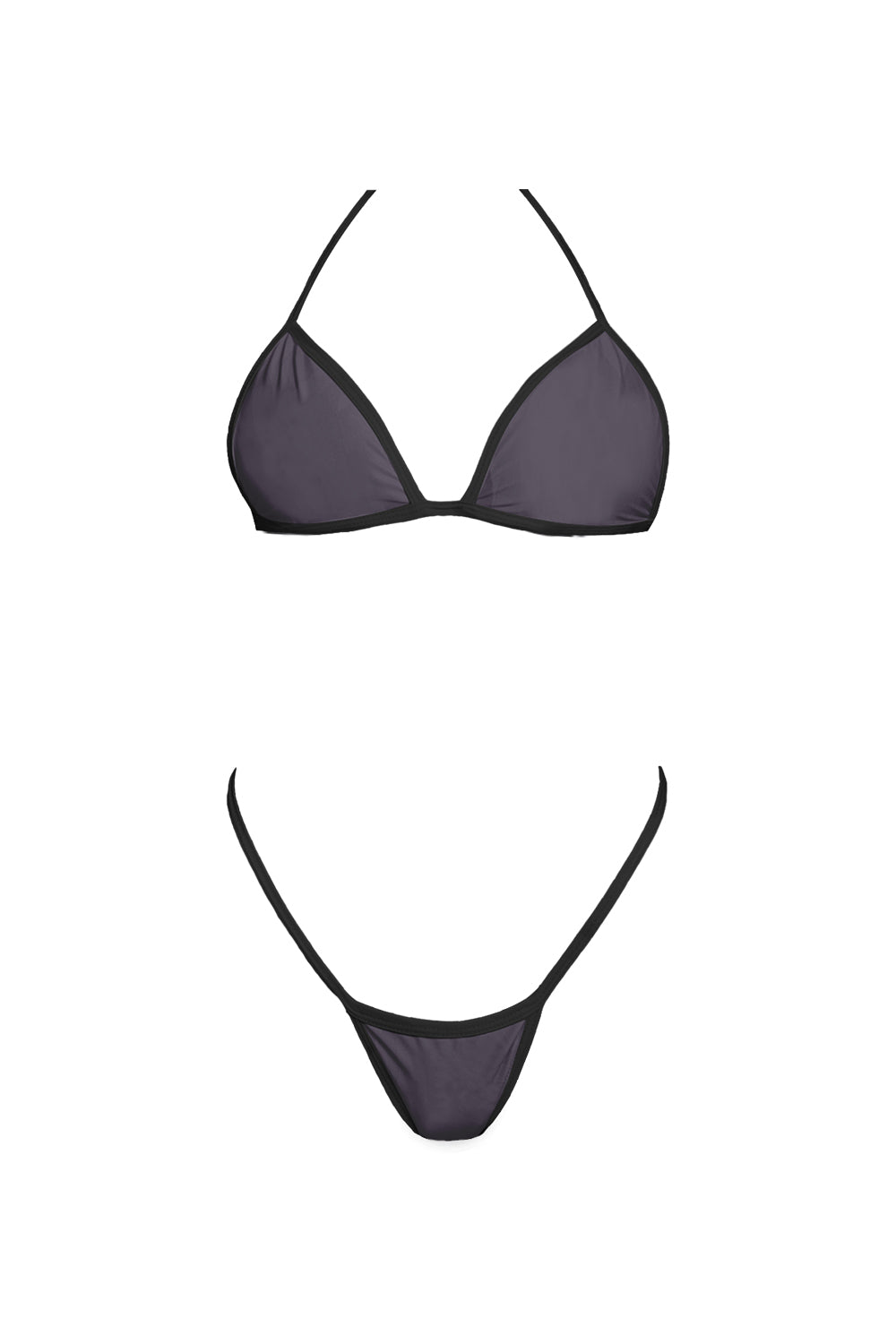 Bikini Kai Gris con Negro
