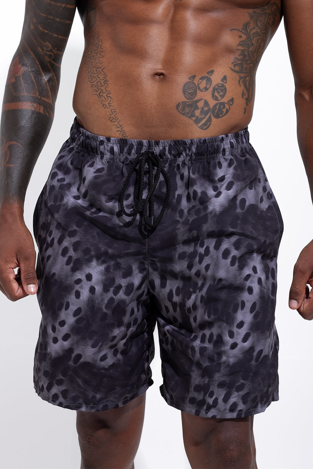 Match Animal Print Gray