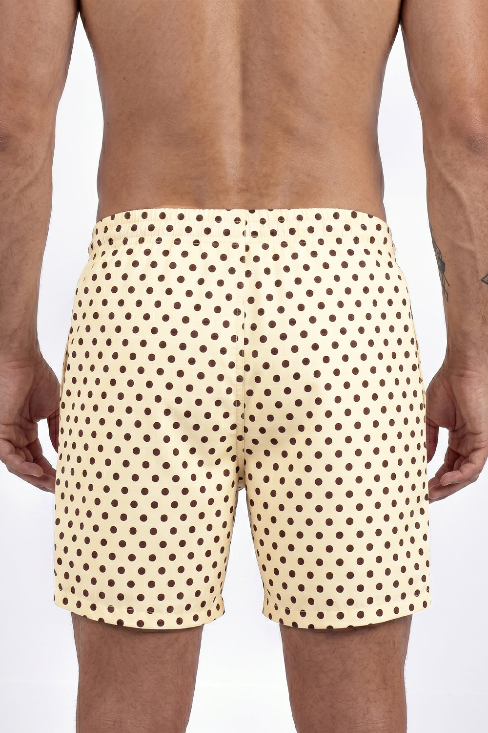 Pantaloneta Puntos Marrones