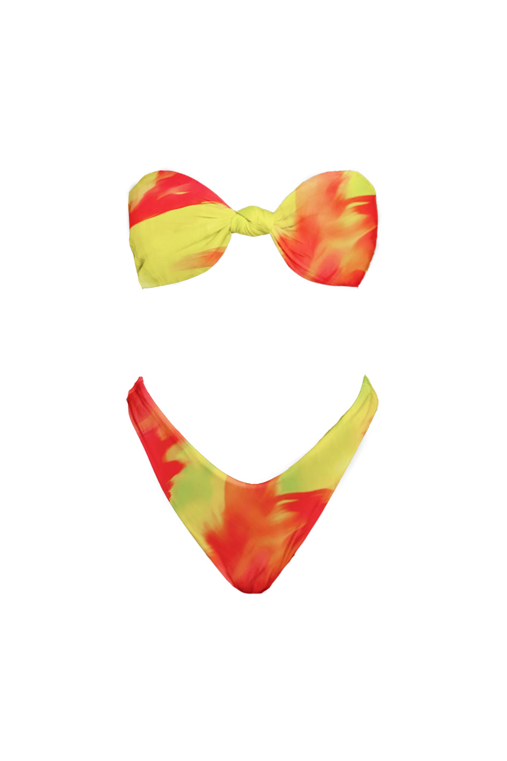 Bikini Venecia Print Acuarela Salmón