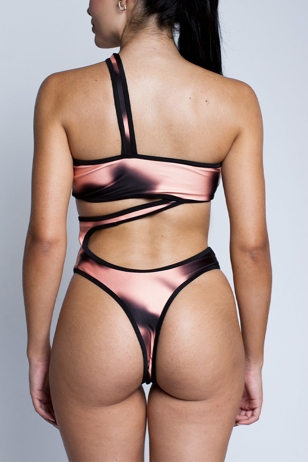 Body Ambar Black Print