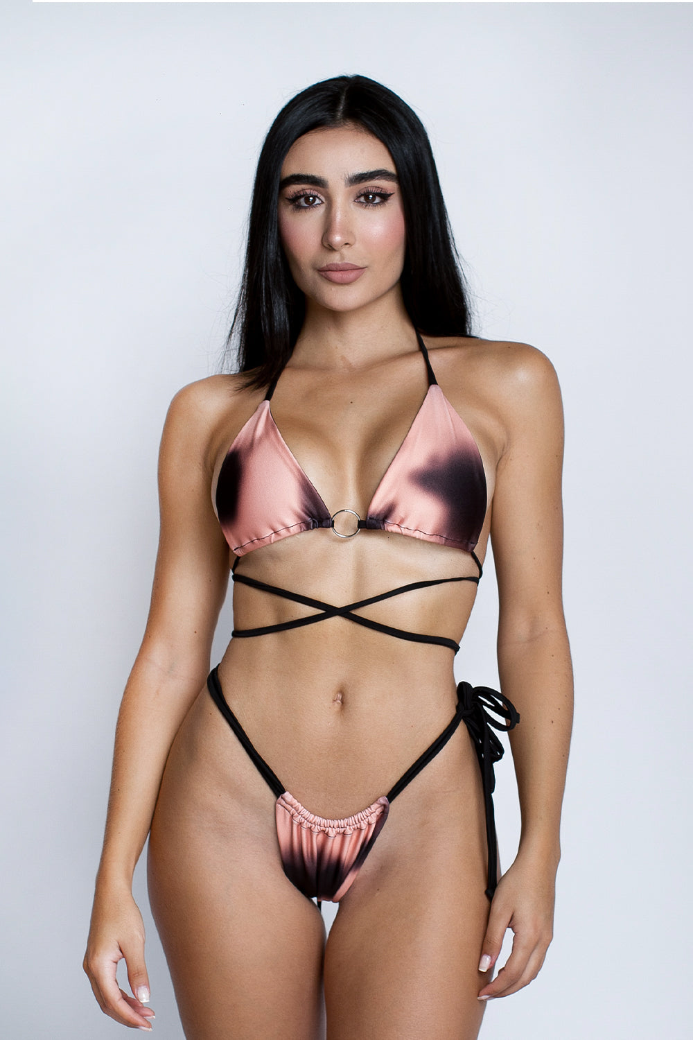 Bikini Cobra Black Print