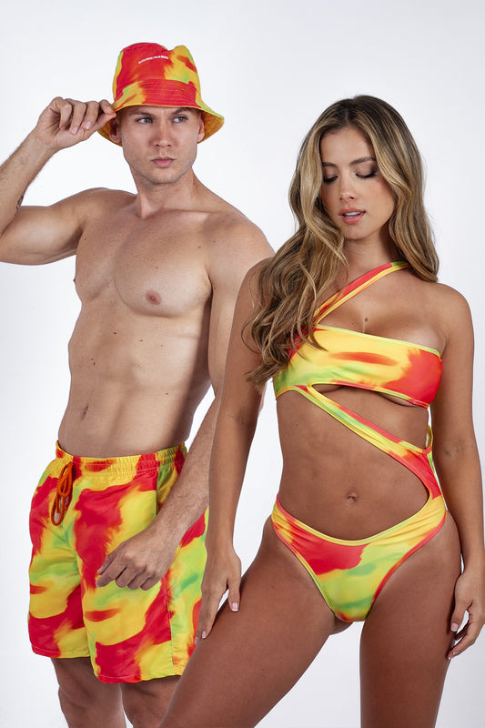 Match Print Acuarela Salmón