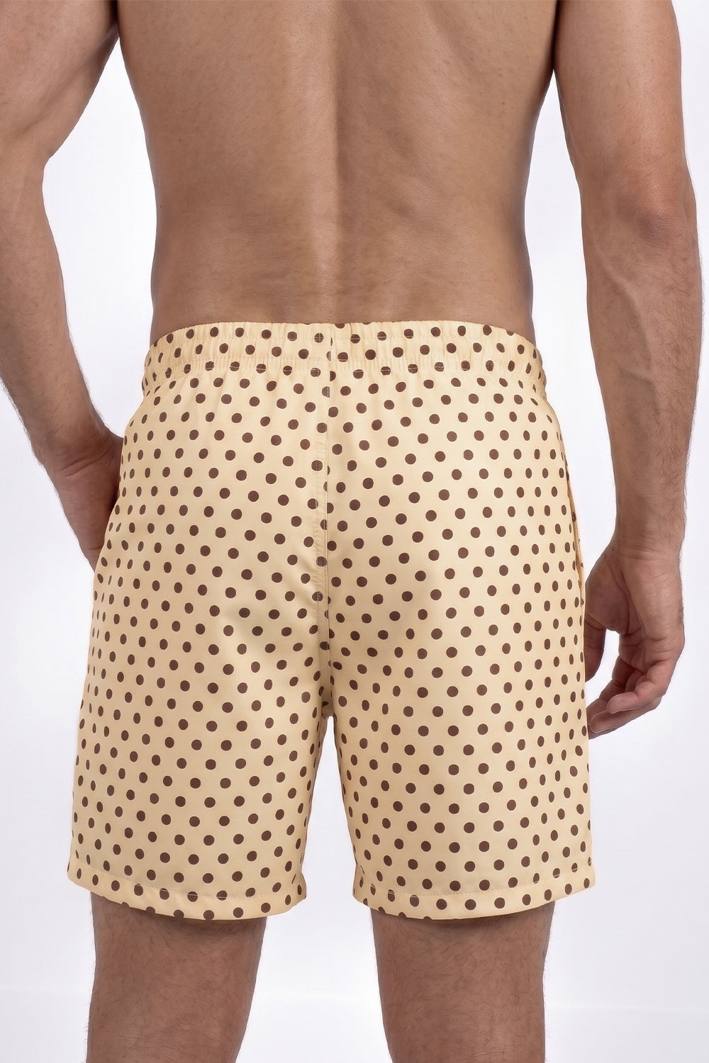 Pantaloneta Fondo Amarillo Mostaza
