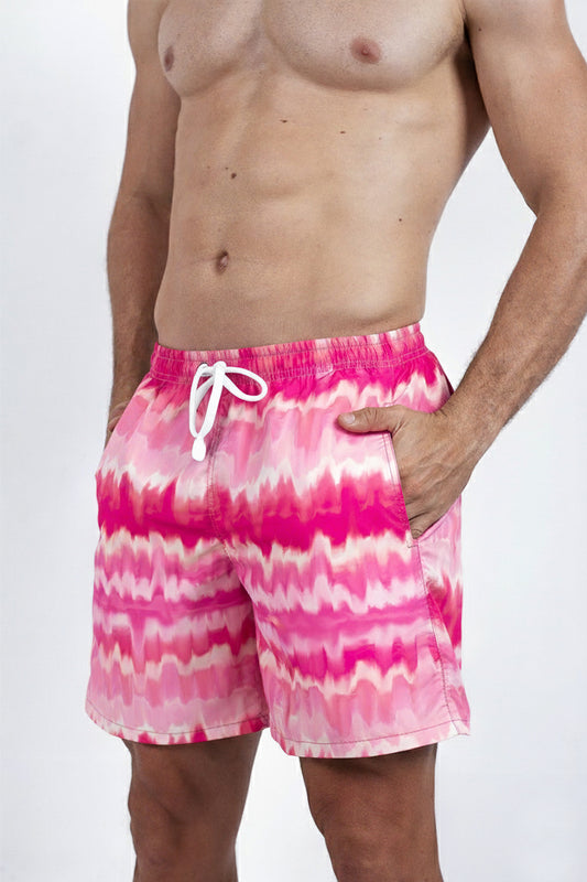 Pantaloneta Acuarela Fucsia