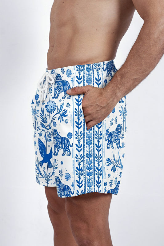 Pantaloneta Azul