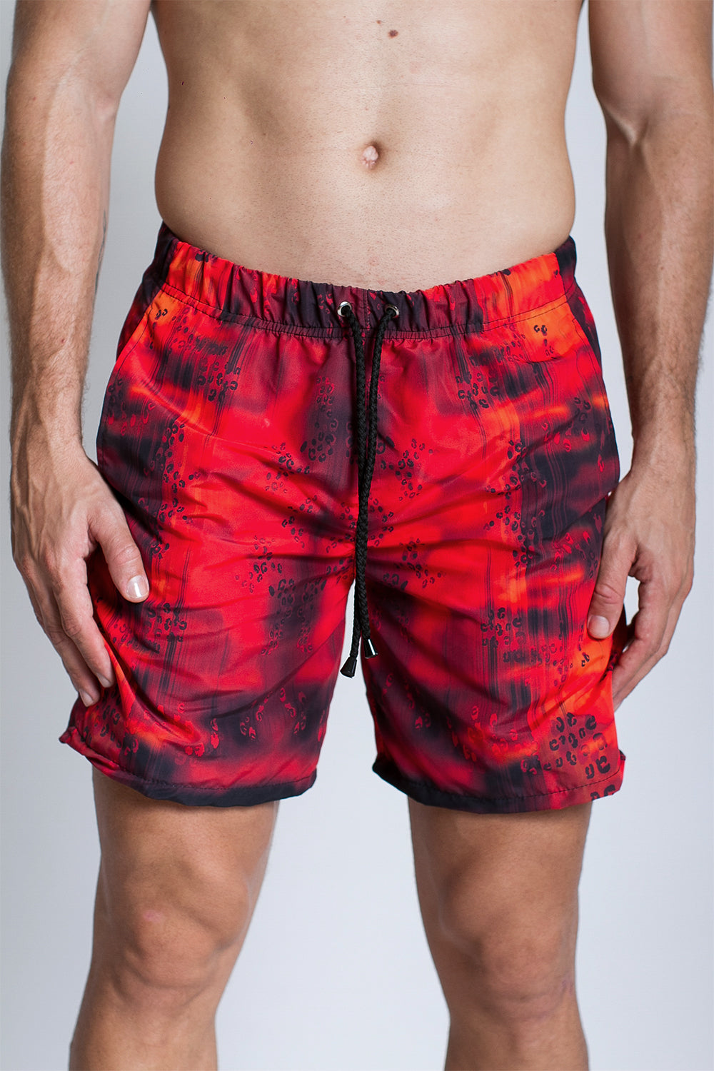 Pantaloneta Animal Print Rojo