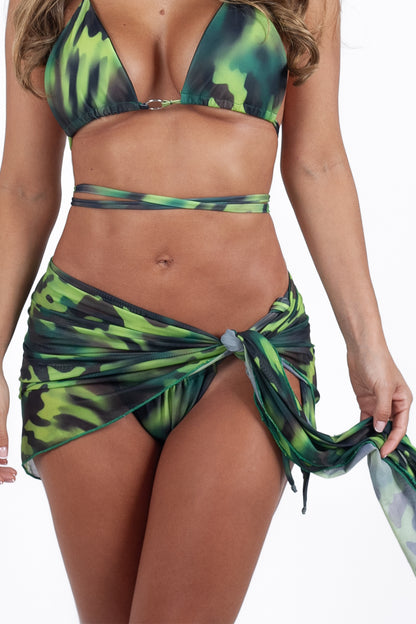 Pareo Print Green Militar