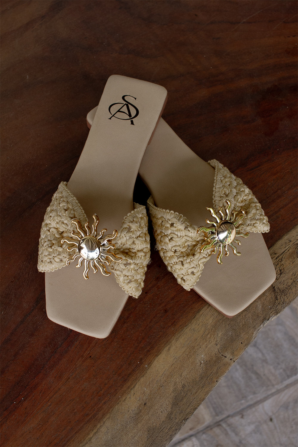 Sandalias en Yute Terracota