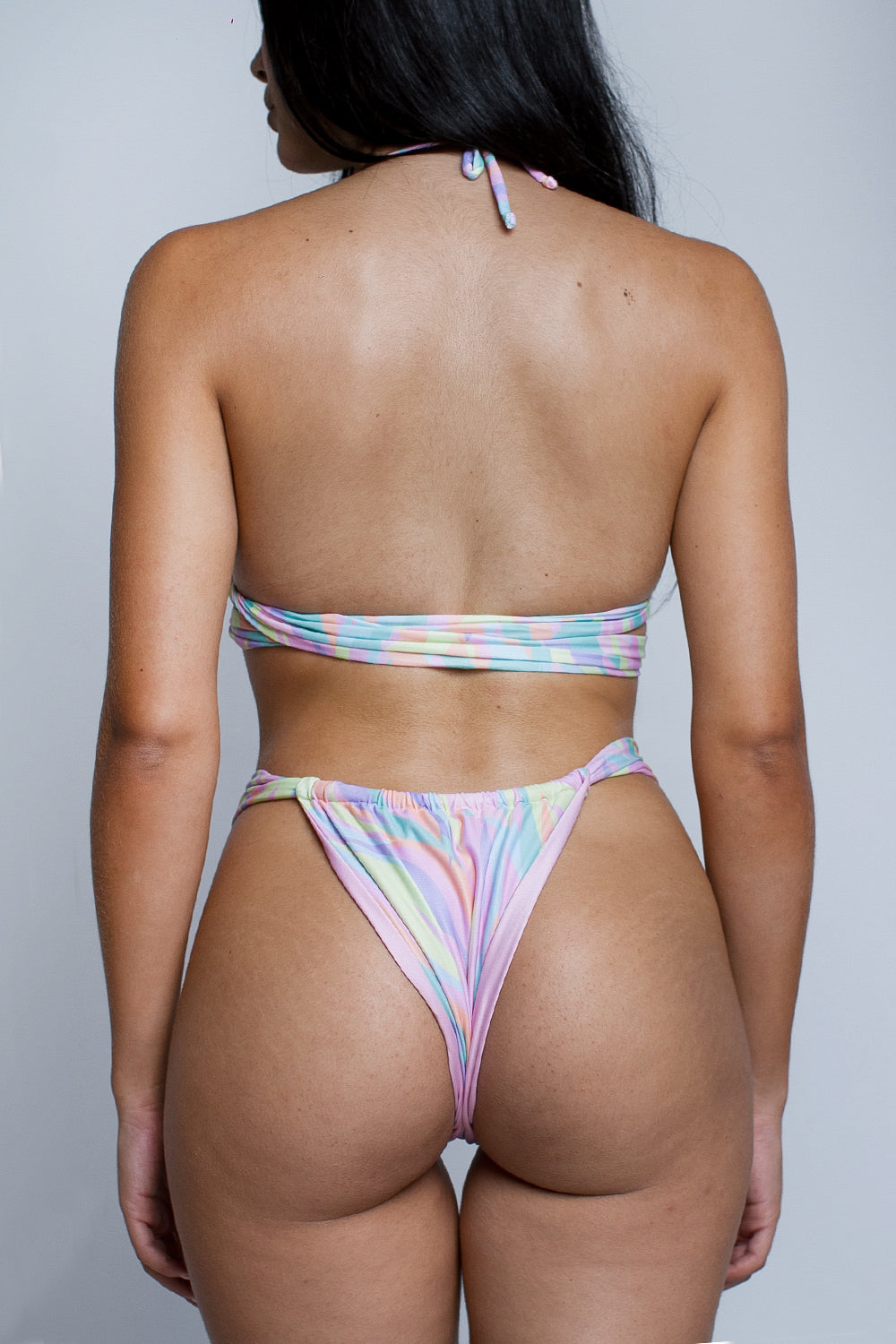 Bikini Tokyo Print Zebra Pastel