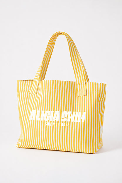 Tote Bag Líneas Amarrilas